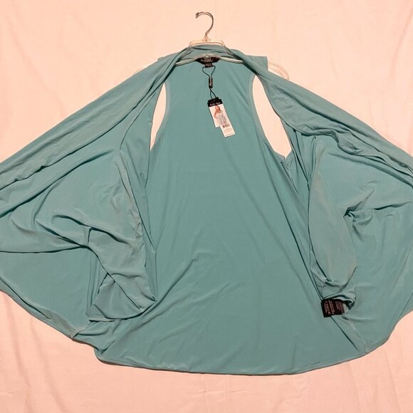 Charlie Page Sleeveless Lightweight Cardigan Vest Womens L/XL - Picture 6 of 11